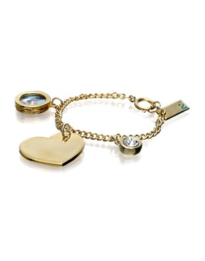 N2 My Hero Collection Heart & Locket Bracelet