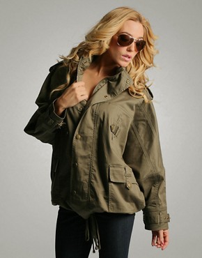 Ted Baker Batwing Slouchy Parka