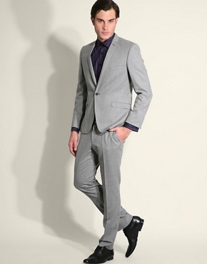 flannel  suit