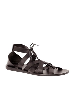 Marc Jacobs Leather Gladiator Sandals