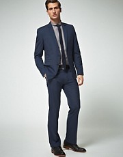 ASOS Slim Fit Blue Suit 