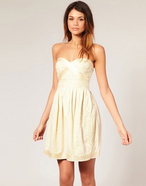 Image 1 of ASOS Embroidered Prom Dress