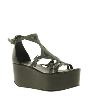Image 1 of Surface to Air Echo Platform Wedge Sandals