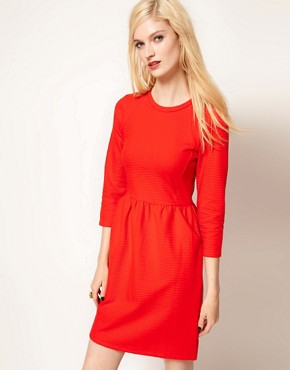 Image 1 of Whistles Camille Textured Dress