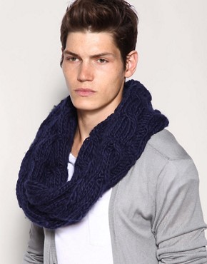 ASOS Heavyweight Cable Snood