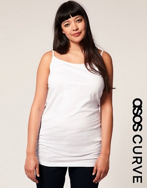 Image 1 of ASOS CURVE Basic Camisole Top