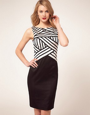 Image 1 of Coast Contrast Stripe Dress