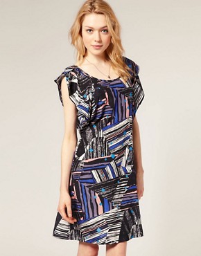 Image 1 of Numph Graphic Print Dress