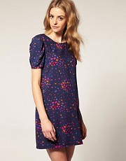 ASOS Shift Dress with BUTTERFLY PRINT