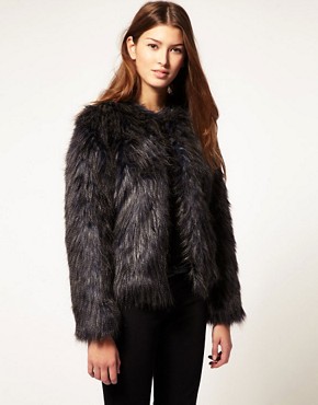 Image 1 of Liquorish Fur Jacket