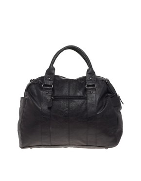Image 1 of ASOS Leather Look Holdall