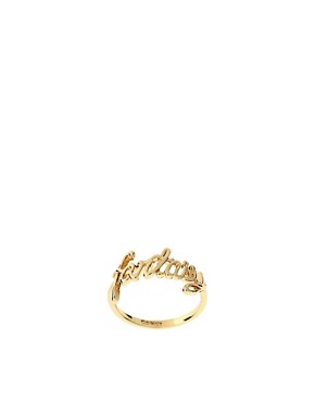 Image 1 of Disney Couture Gold Tone  Fantasy  Ring