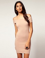 ASOS Bodycon Dress with Off Shoulder