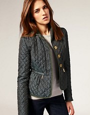NW3 by Hobbs Quilted Jacket