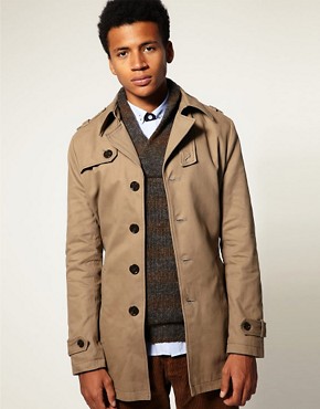 Image 1 of Selected Arno Trench Coat