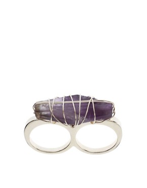 Image 1 of Oasis 2 Finger Stone Ring