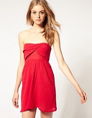 ASOS Cheesecloth Bandeau Dress