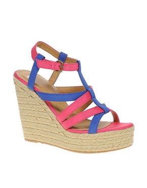 Image 1 of ASOS HARLOW Espadrille Wedges with Multi Straps