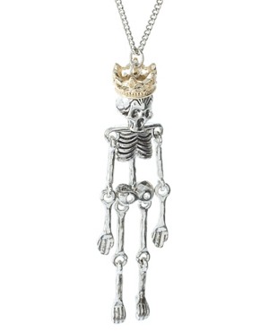 Image 4 of River Island Skeleton Necklace