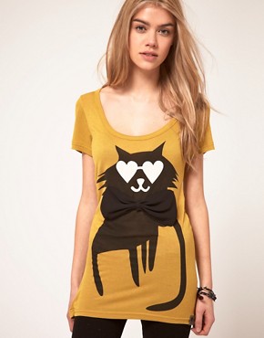 Image 1 of Numph Cat T-Shirt