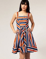 ASOS Summer Dress with Variegated Stripe
