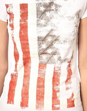 Image 3 of Amplified Faded Flag T-Shirt
