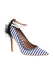 J.W. Anderson ALDO Rise Weatherbee Pointy Striped Heeled Shoes