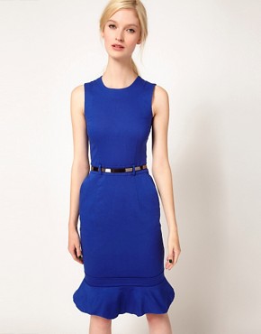 Image 1 of Preen Line Danna Dress with Fluted Hem