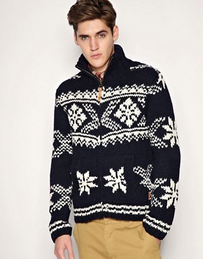 Image 1 of Scotch & Soda Hand Knitted Arctic Cardigan