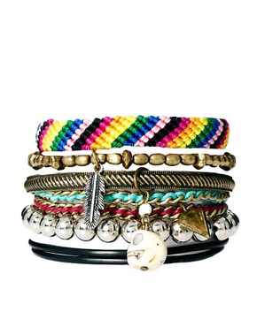 Image 1 of River Island Blogger Friendship Bracelets Pack