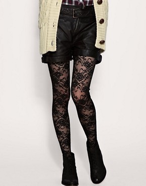 Image 1 of ASOS Daisy Lace Tight