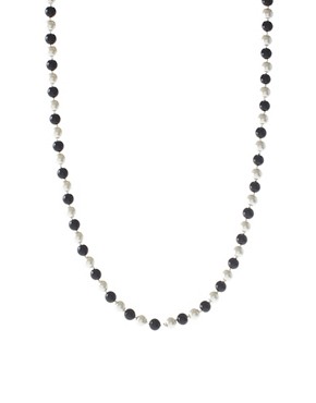 Image 1 of Oasis Mono Pearl Rope Necklace