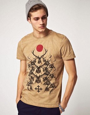 Image 1 of River Island Deer T-Shirt