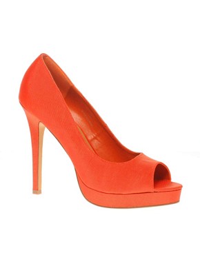 Image 1 of ASOS PASSION Peep Toe Court Shoes