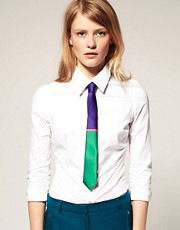 ASOS Colour Block Skinny Tie