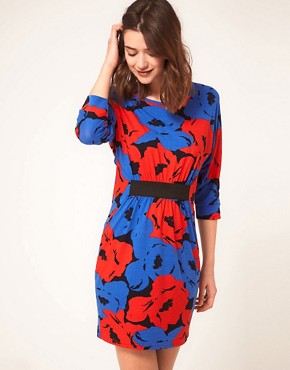 Image 1 of AWear Bold Floral Dress