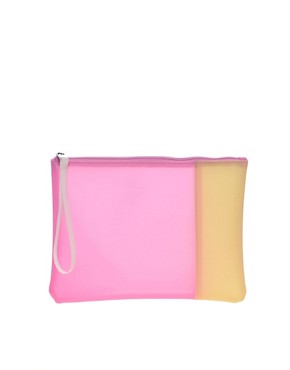 Image 1 of ASOS Frosted Perspex Clutch