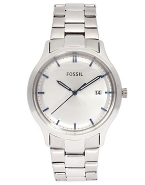 Image 1 of Fossil Watch With Steel Strap FS4683