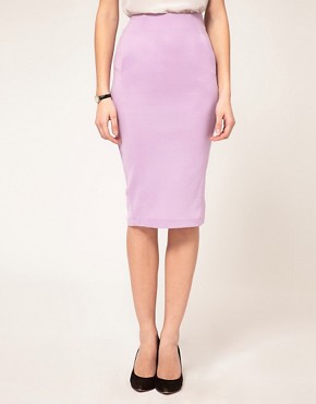 Image 4 of ASOS Ponti Pencil Skirt With Pockets
