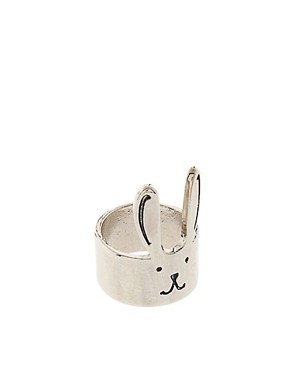 Image 1 of ASOS Bunny Ears Ring