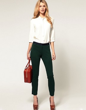 Image 1 - ASOS - Pantalon slim en color block