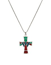 Gogo Phillip Coloured Cross Pendant