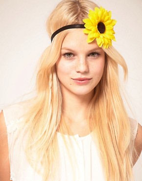 Image 1 of ASOS Sunflower Headband