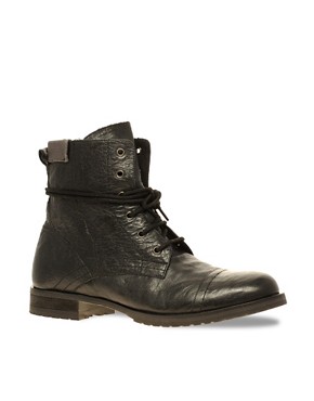 Image 1 of ASOS Lace Up Work Boots