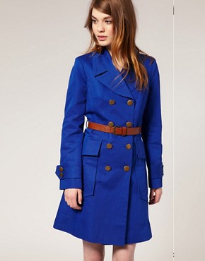 Image 1 of ASOS '70s Belted Trench