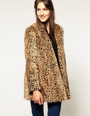 Image 1 of A|Wear Leopard Swing Coat