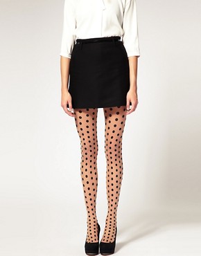 Image 1 of Wolford Bonny Dot Tights