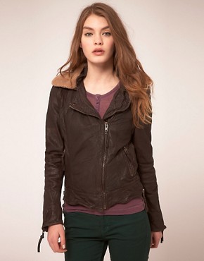 Image 1 of Muubaa Leather Charme Jacket