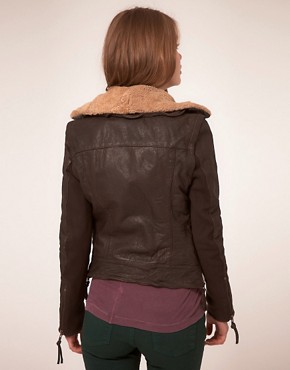 Image 2 of Muubaa Leather Charme Jacket