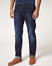 ASOS Slim Fit Jeans In Dark Blue